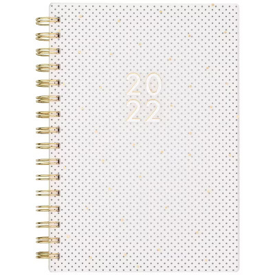 2022 Planner Small Frosted Poly W/M Black Dot - Sugar Paper Essentials | Target