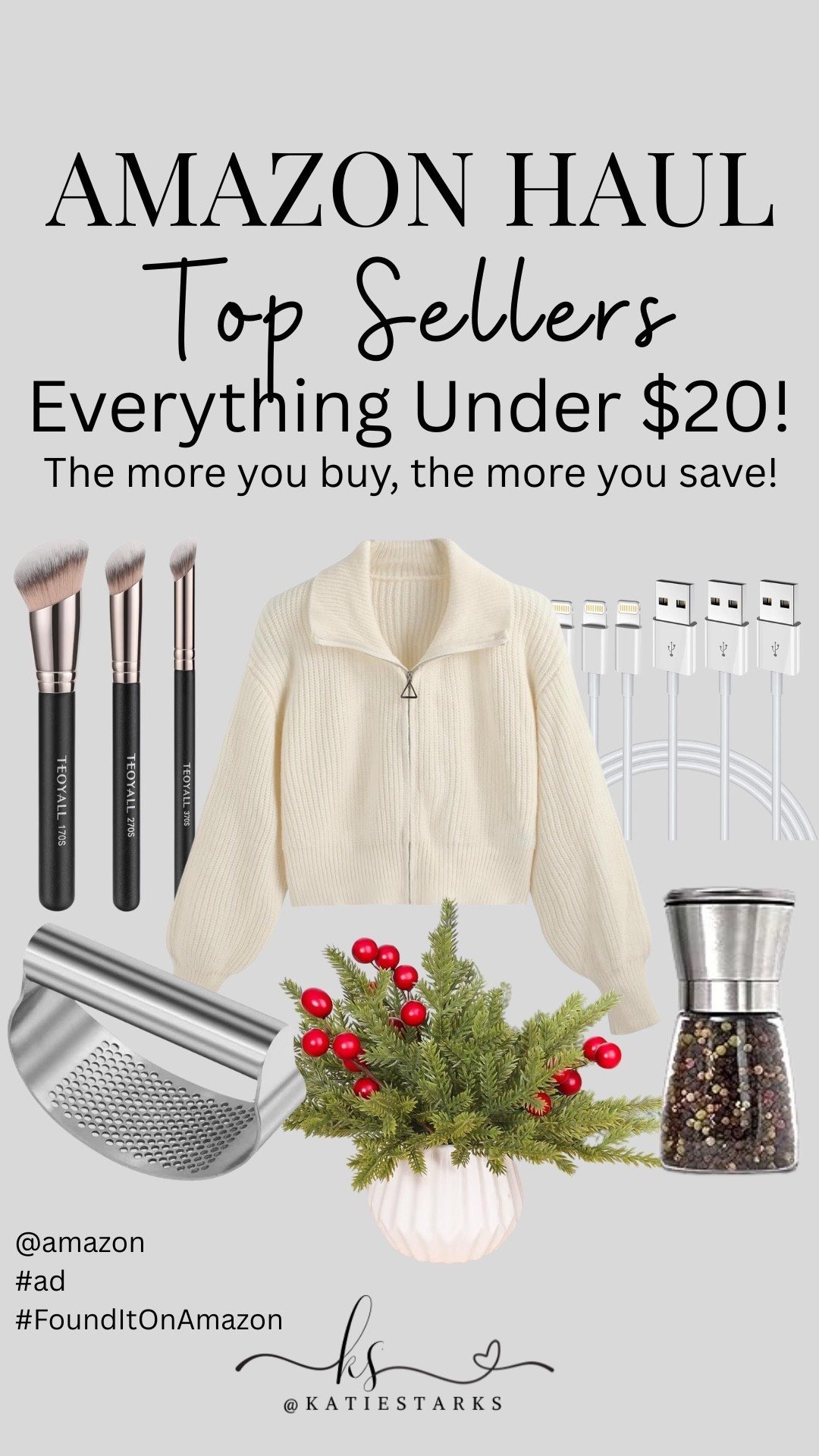 @Amazon has the most amazing deals right now through Amazon Haul! Everything is under $20 - the more you spend, the more you save! 

#ad
#FoundItOnAmazon

#LTKHome #LTKHoliday #LTKSaleAlert

#LTKselfcare #LTKHome #LTKSaleAlert

#LTKSaleAlert #LTKFindsUnder50 #LTKGiftGuide