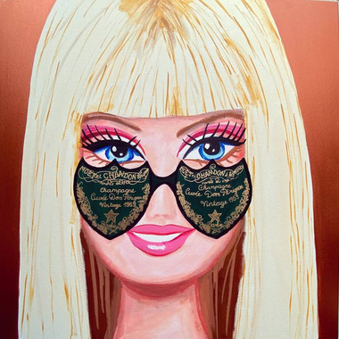 BARBIE PEEK-A-DOM Art Print