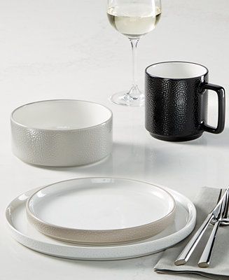 Colortex Stone Dinnerware Collection | Macys (US)