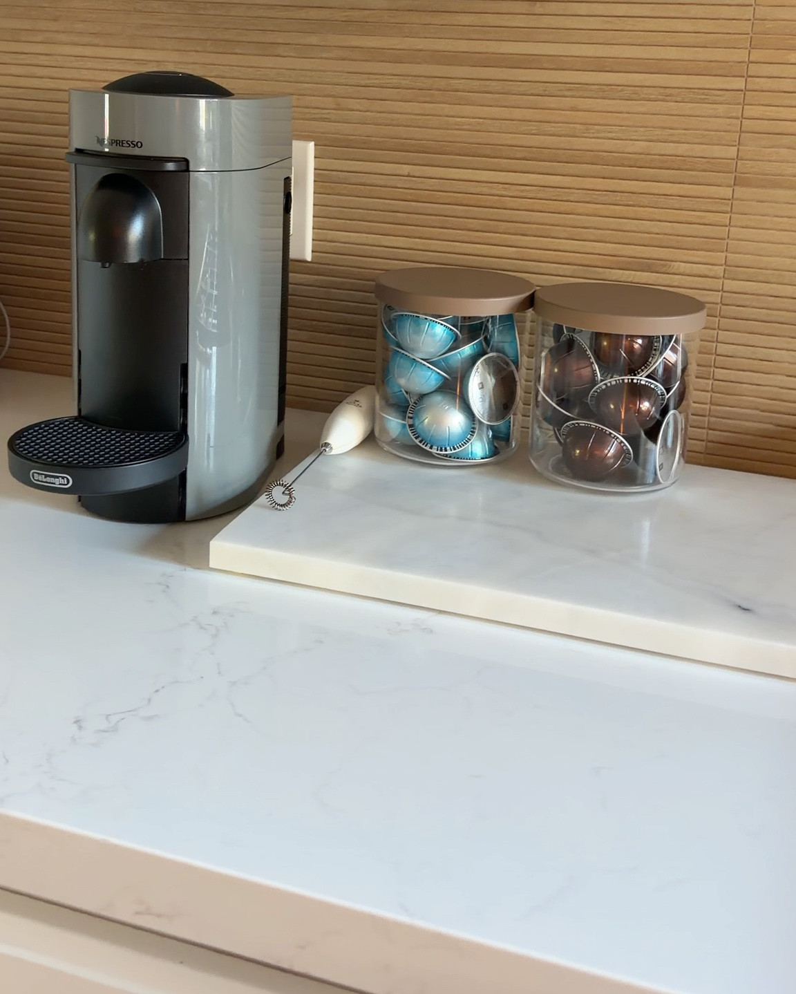 My coffee station is my morning happy place!! 🫶🏻

#LTKHome #LTKmomlife #LTKgrwm