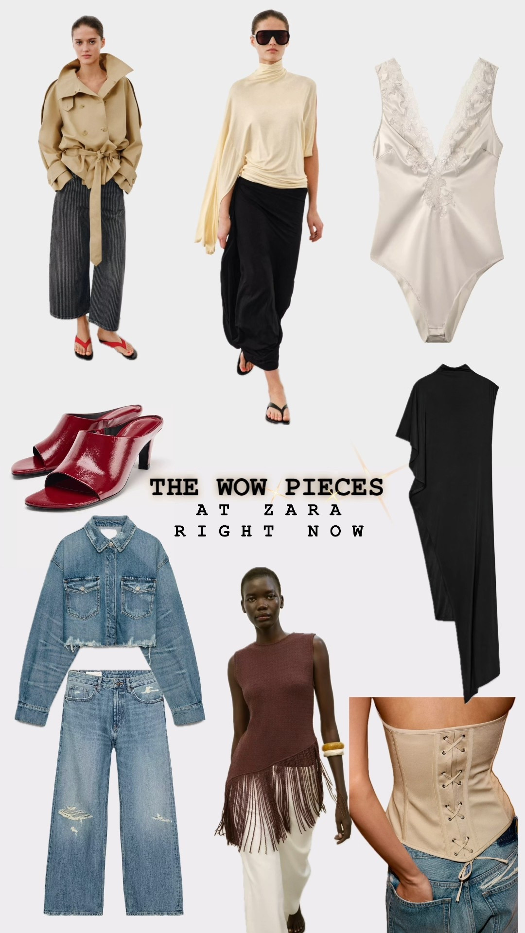 The wow pieces at Zara right now ￼

#LTKOver40 #LTKWorkwear #LTKTravel
