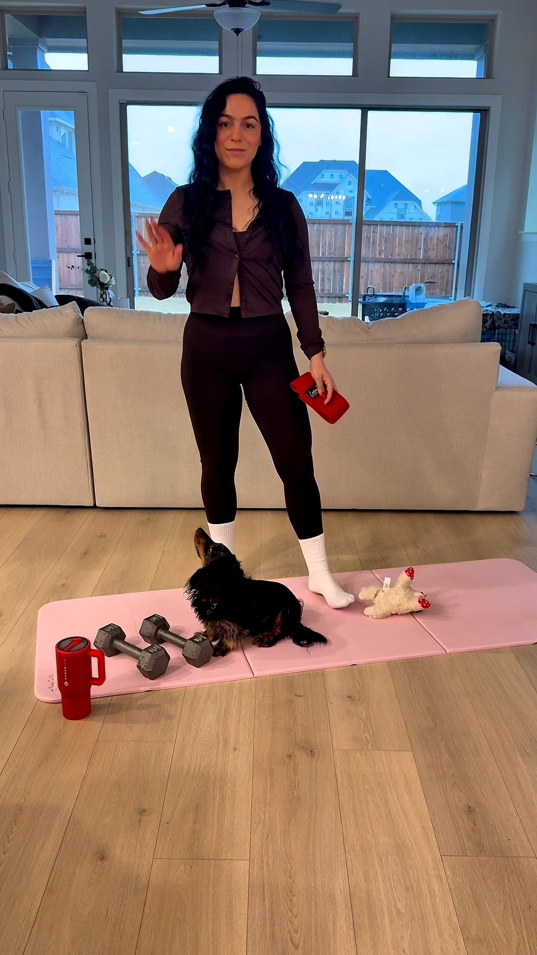 Valentines workout outfit ❤️‍🔥

#LTKfitnessgoals #LTKootd