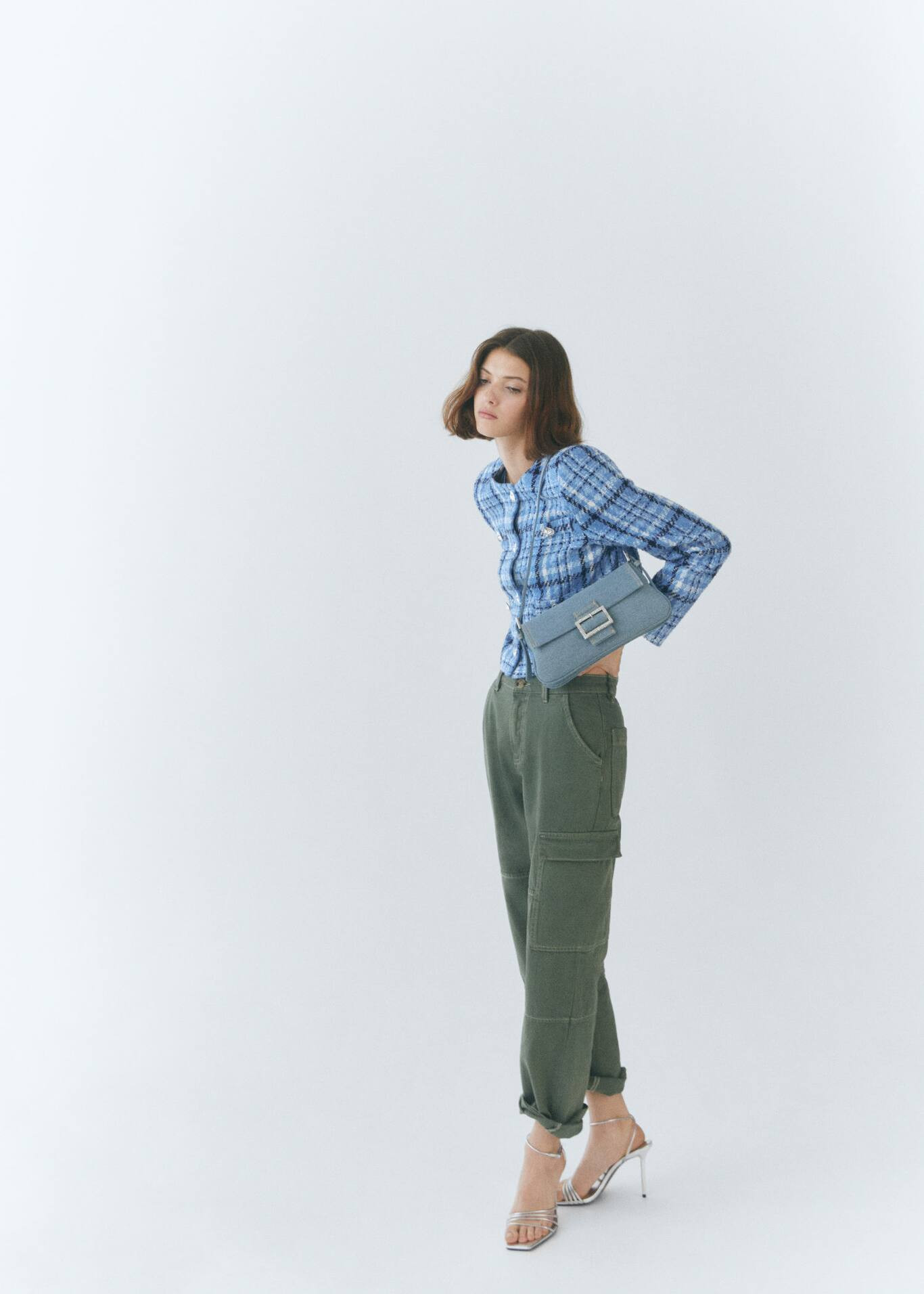 Strappy heeled sandals -  Women | Mango USA | MANGO (US)