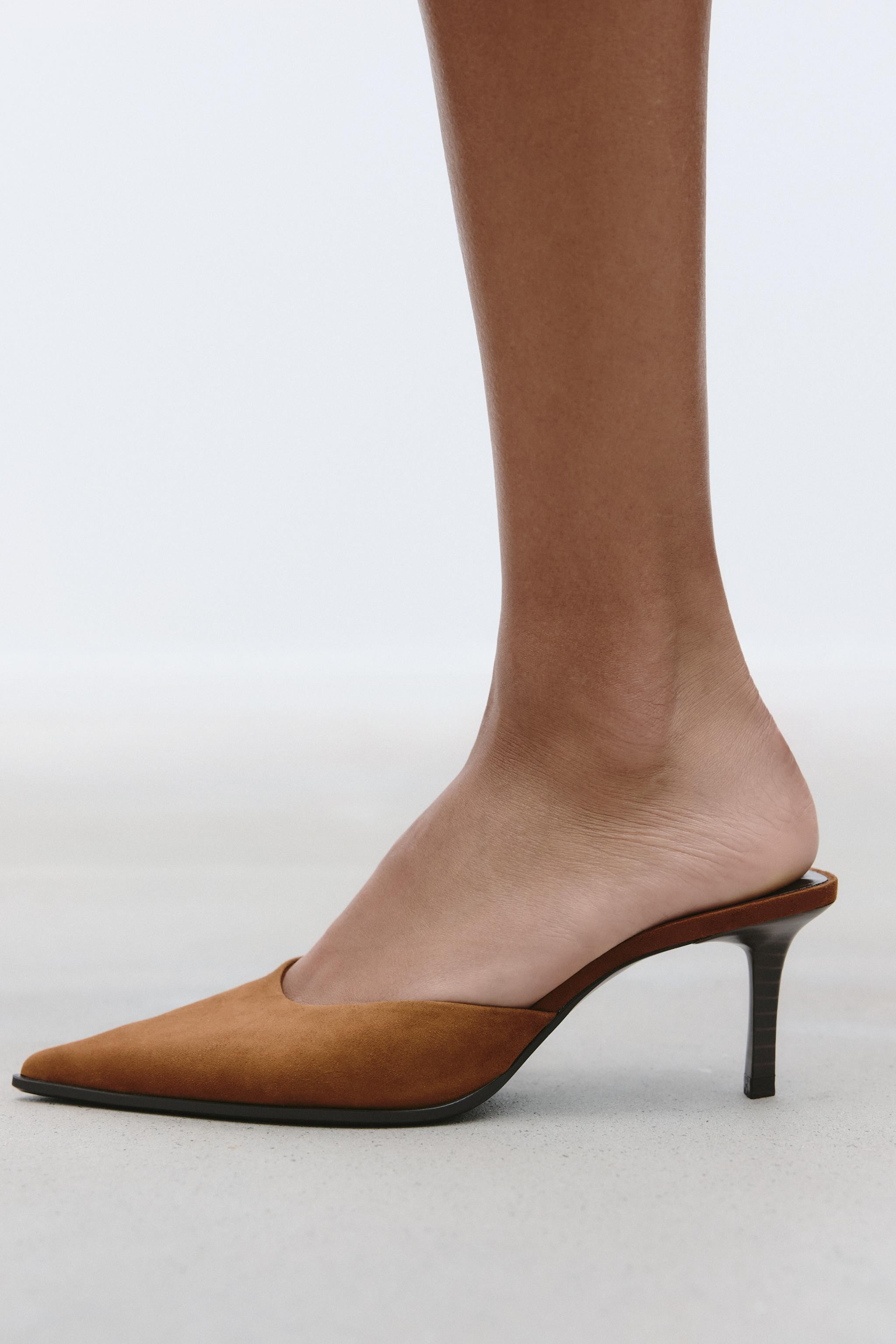 SUEDE MULES | Zara US