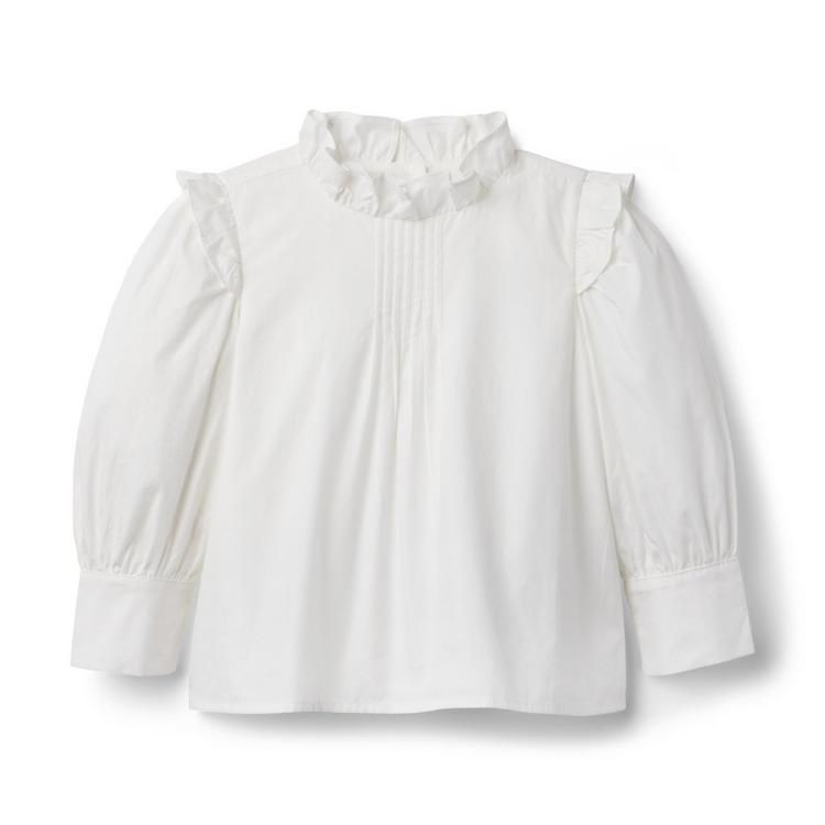 The Pintucked Ruffle Top | Janie and Jack