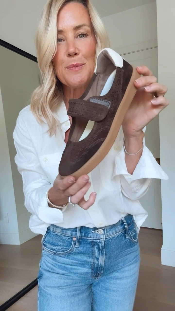 Ok let’s talk shoes! How darling are these Mary Jane’s for fall? 
Top: small
Jeans: 25

#LTKootd #LTKSeasonal #LTKOver40