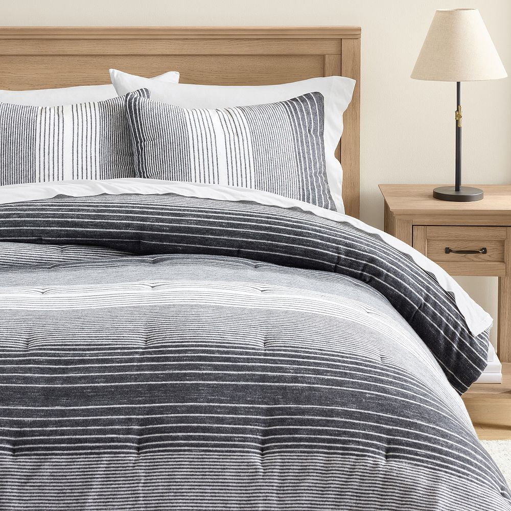 Jasper Stripe Comforter | Pottery Barn Teen