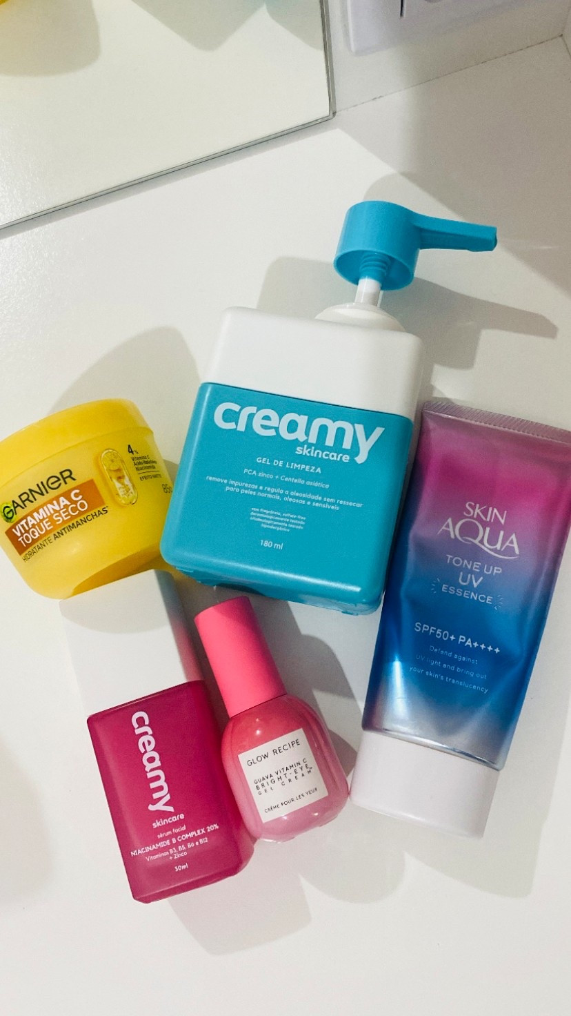 Produtos que tenho usado na minha rotina da manhã 🧴☀️🩷✨

#LTKsummer #LTKbeleza #LTKbrasil