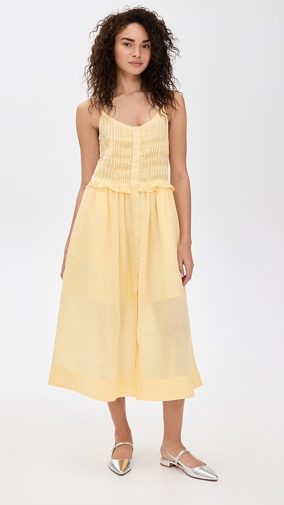 Sea Zora Solid Tank Button Down Dress | Shopbop | Shopbop