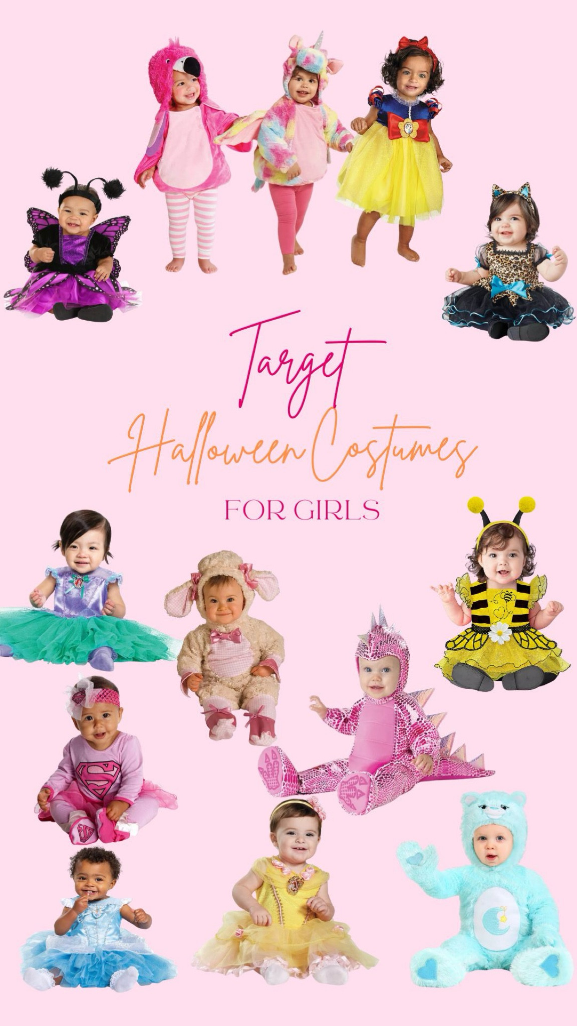 Baby girl costumes from Target! 💕🎃

#LTKHalloween #LTKBaby #LTKKids