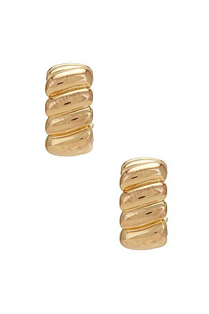 Cesena Hoops in Gold | Revolve Clothing (Global)