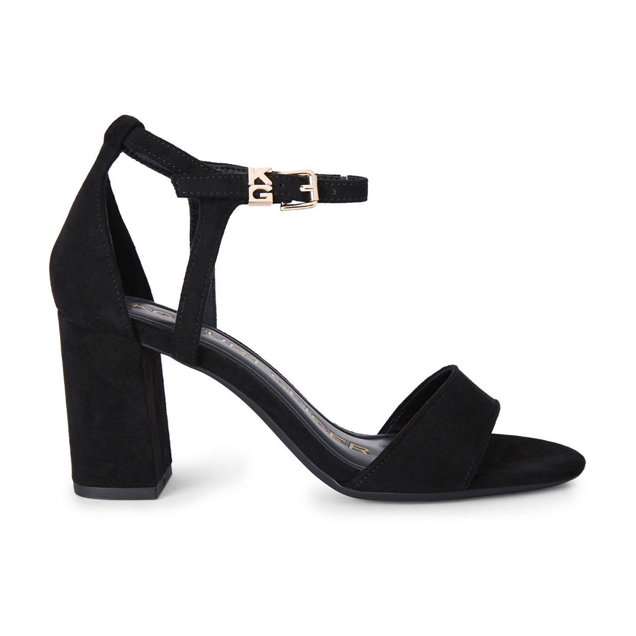 KG BY KURT GEIGER Faryn Block Heels - Black | Brown Thomas (IE)