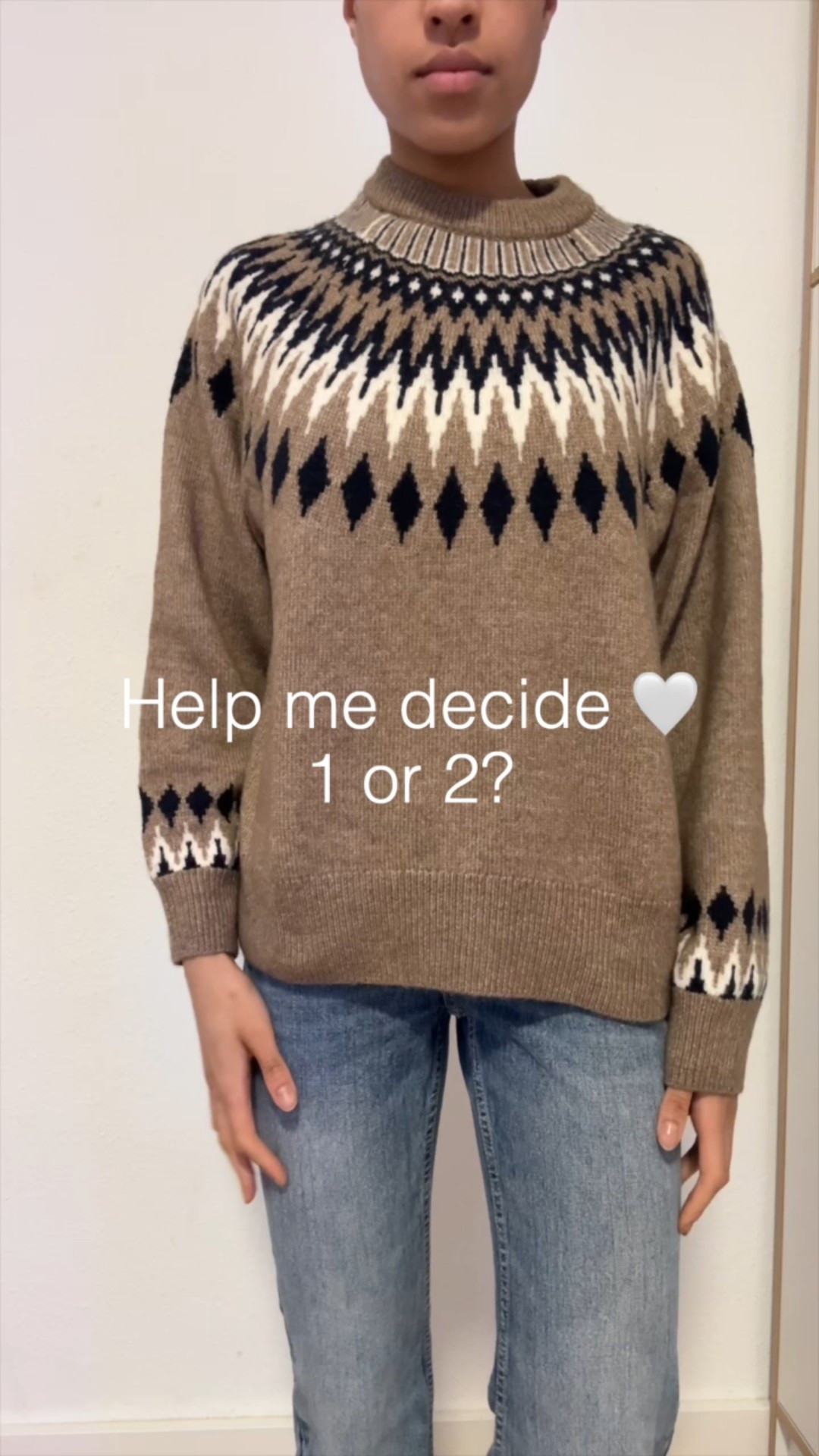 Sweater inspo 🤍 1 or 2? 

#LTKootd