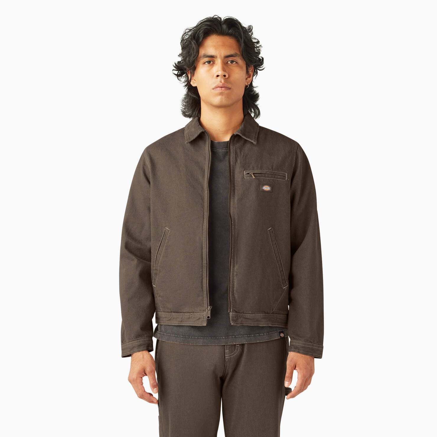 Flannel Lined Denim Jacket - Dickies US | Dickies