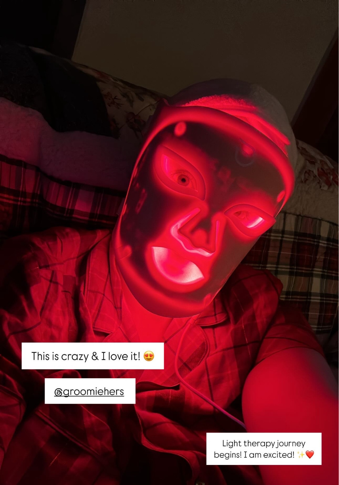 Light Therapy Mask! GROOMIE HER! 
❤️✨❤️✨

#LTKGiftGuide #LTKBeauty #LTKSeasonal