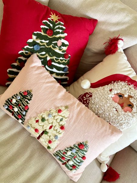 Target Christmas pillows! 

#LTKSeasonal #LTKHoliday #LTKhome