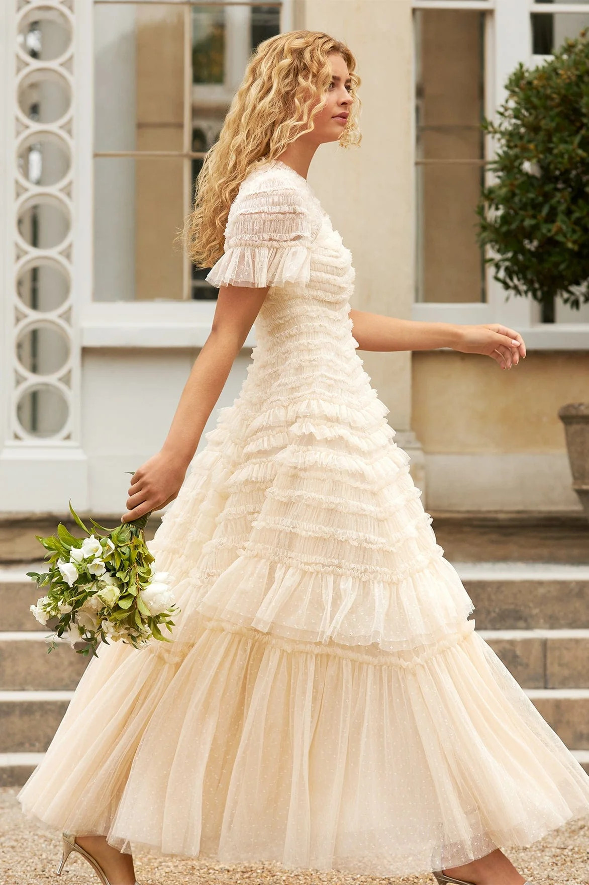 Valentine Ruffle Gown | Needle & Thread
