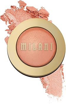 Milani Baked Blush, Powder Blush for Cheeks, Cruelty Free Makeup - Shape, Contour & Highlight Fac... | Amazon (US)