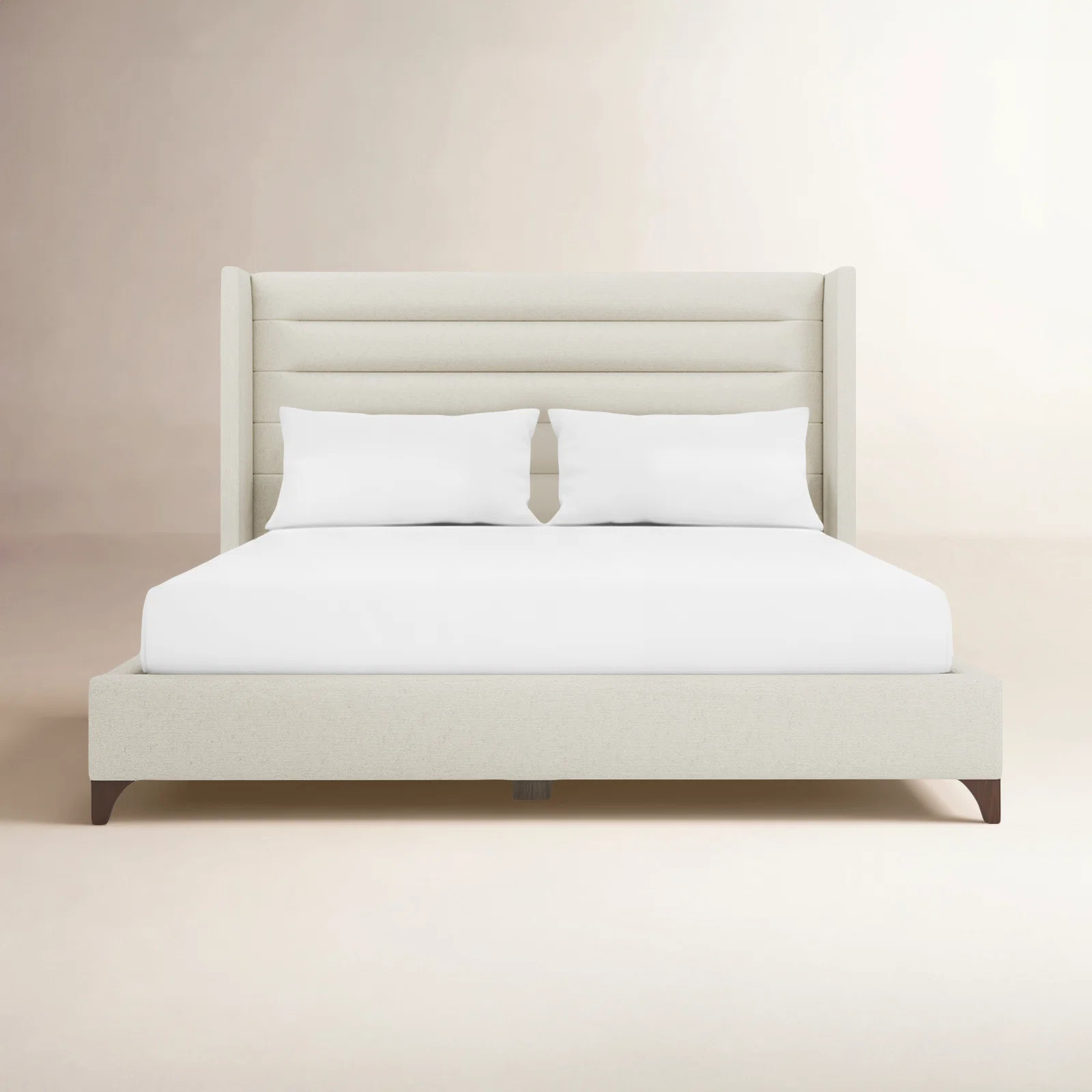 Miliyah Horizontal Channel Upholstered Bed | Birch Lane