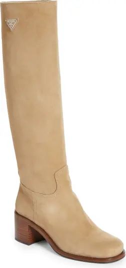 Tronchetti Block Heel Knee High Boot (Women) | Nordstrom