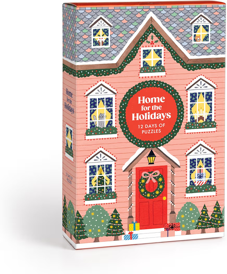 Galison Home for The Holidays Christmas Countdown – 12 Days of Puzzles Featuring 12 Cozy Illust... | Amazon (US)
