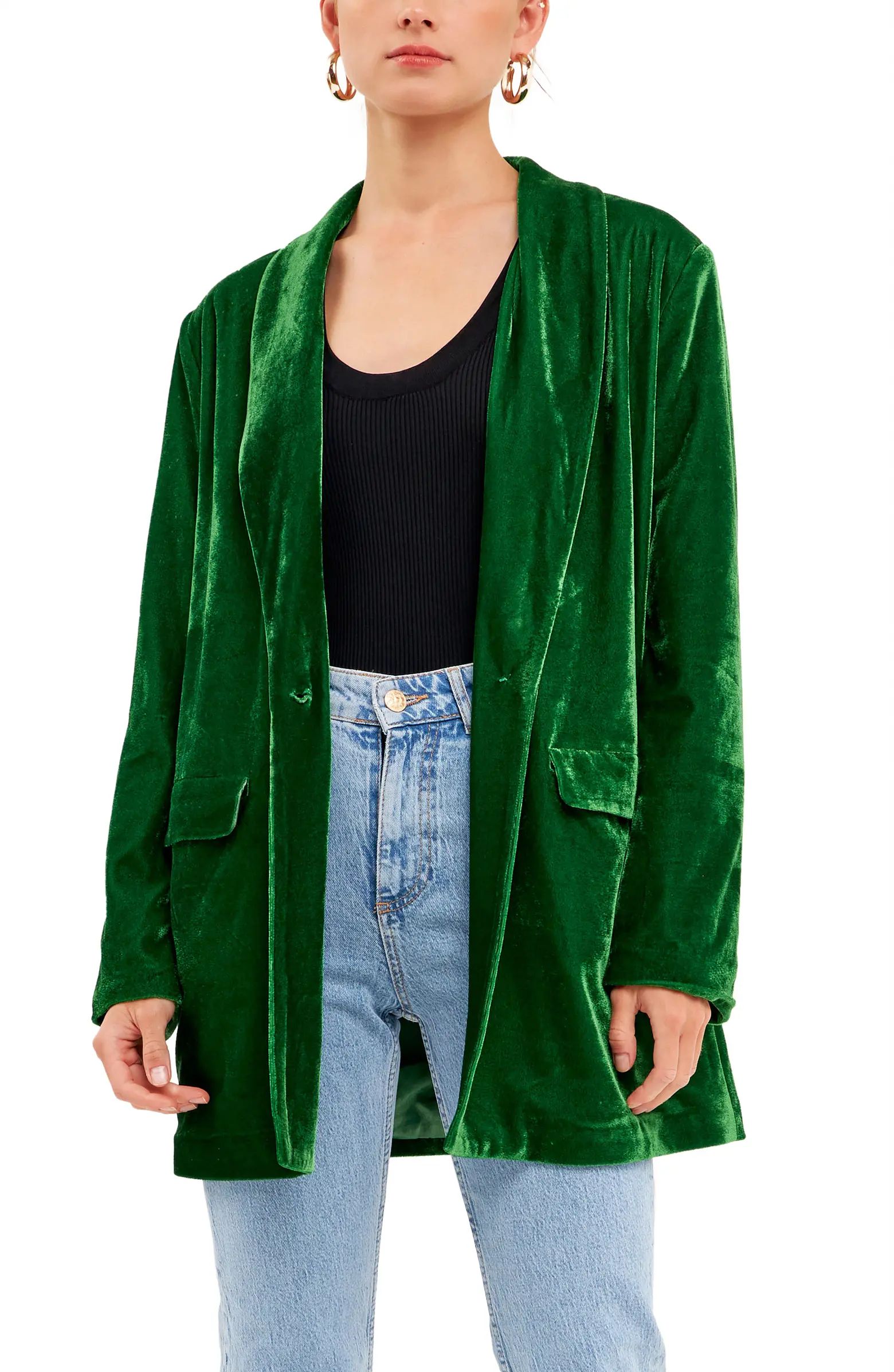 Endless Rose Velvet Blazer | Nordstrom | Nordstrom