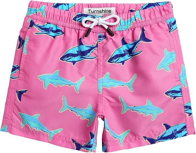 Boys Swim Trunks Toddler Swim Shorts with Mesh Lining Quick Dry Board Shorts Kids Bathing Suits S... | Amazon (US)