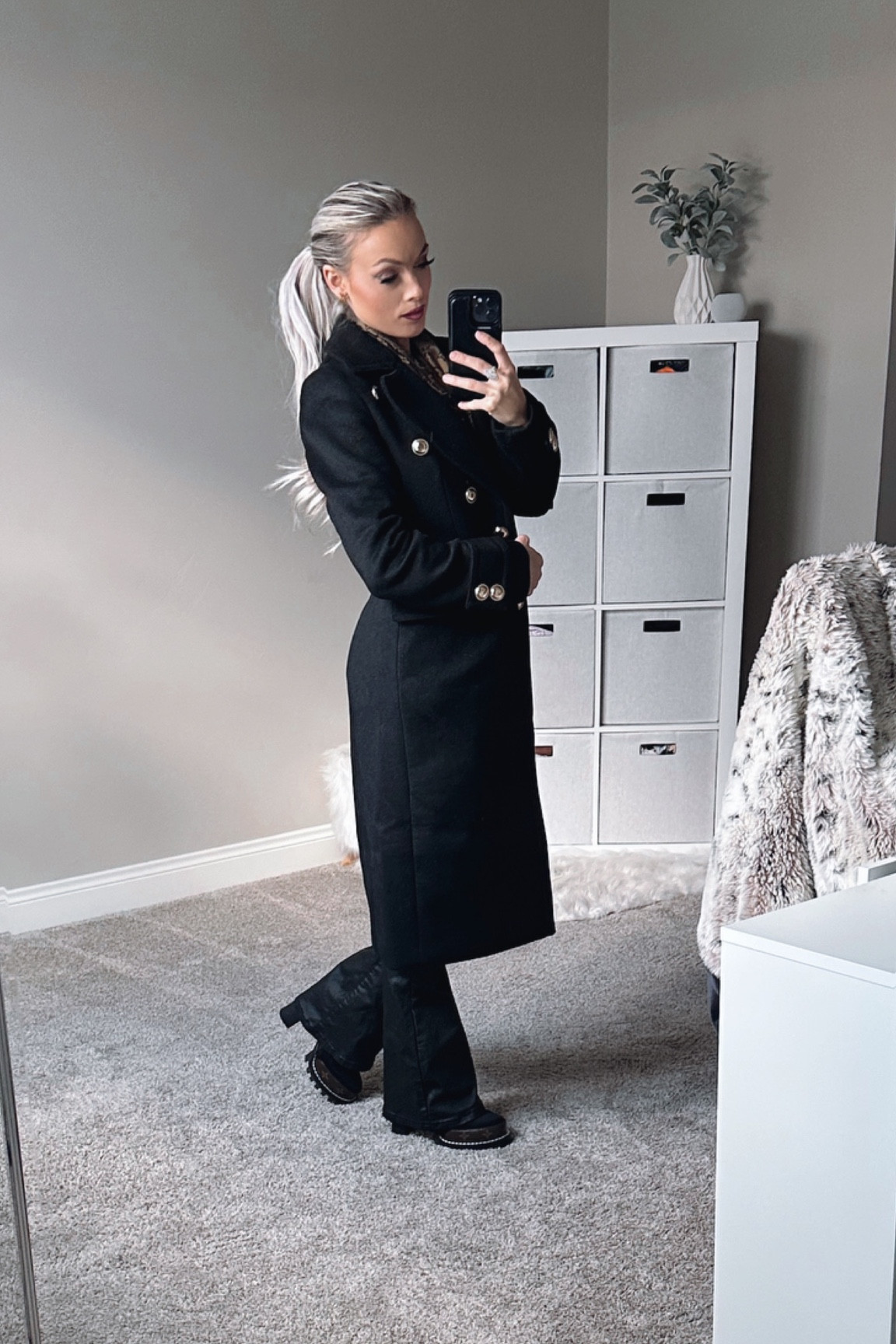 Wool Button Coat 

#LTKHoliday #LTKSeasonal #LTKstyletip