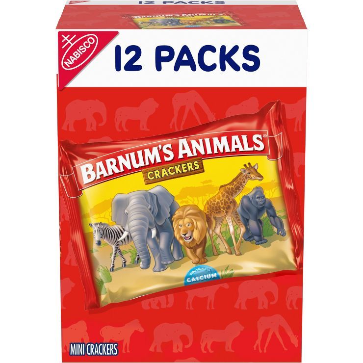 Barnums Animal Crackers Multipack - 12ct | Target