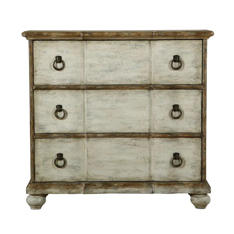 Sammi 34.63'' Tall 3 - Drawer Square Accent Chest | Wayfair North America