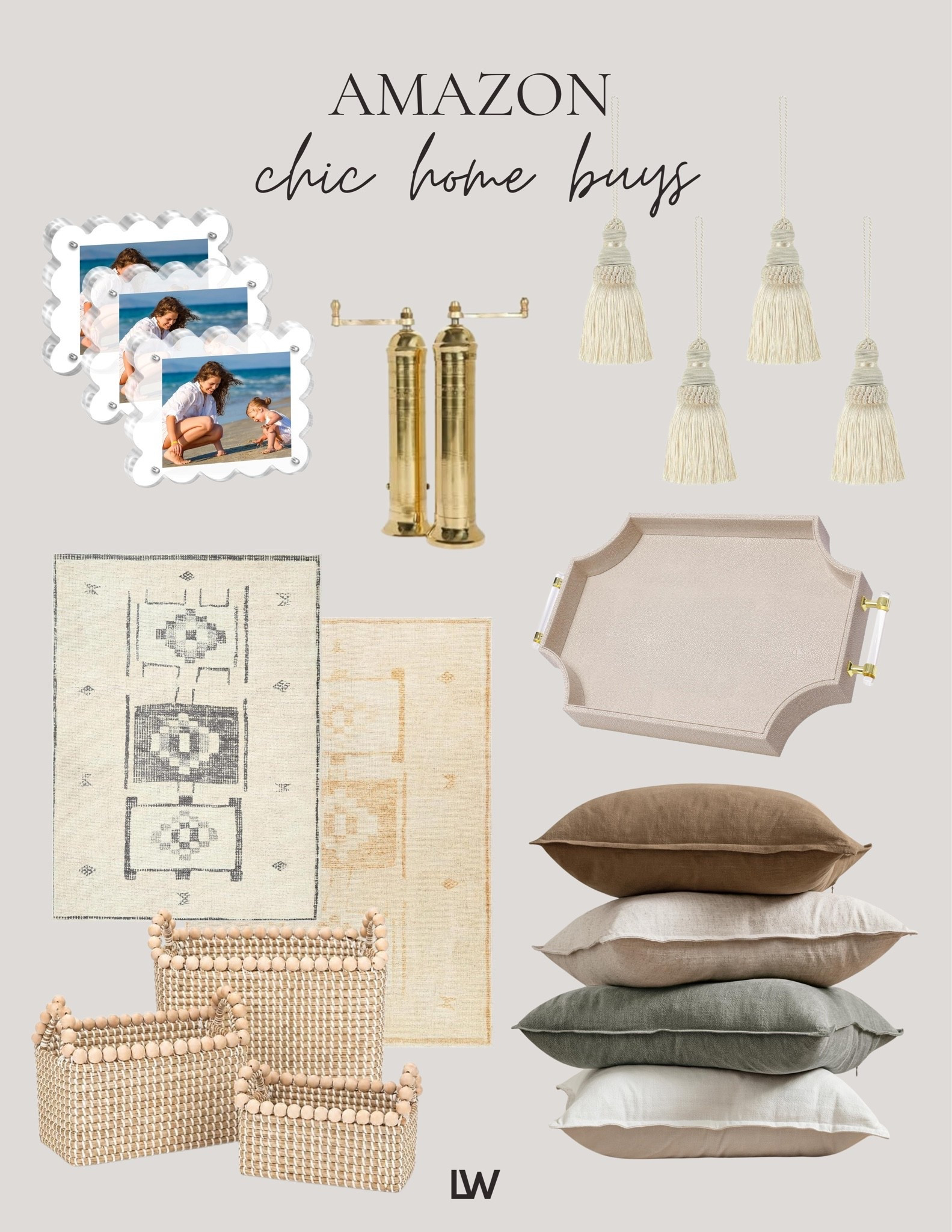 Amazon Home Buys! Always read the reviews but these have been great additions to my home!