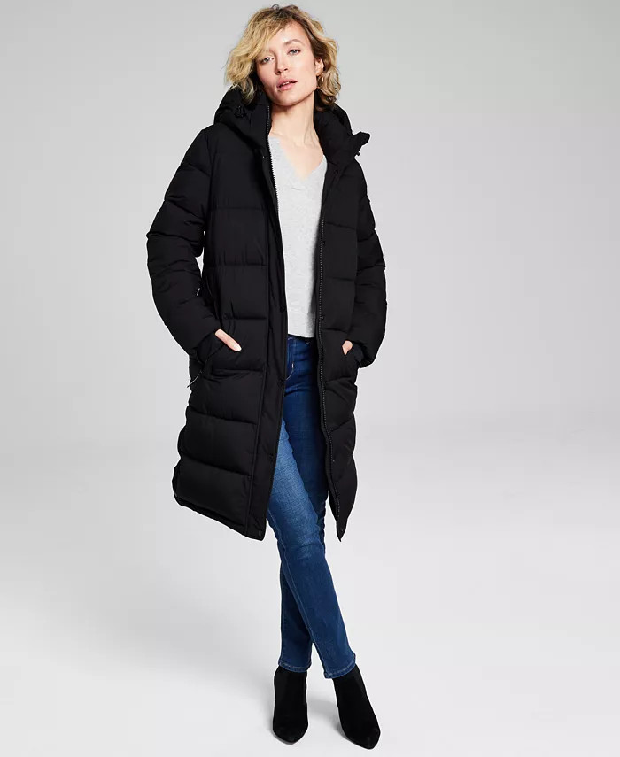 Women's Hooded Puffer Coat, Created for Macy's | Macy's