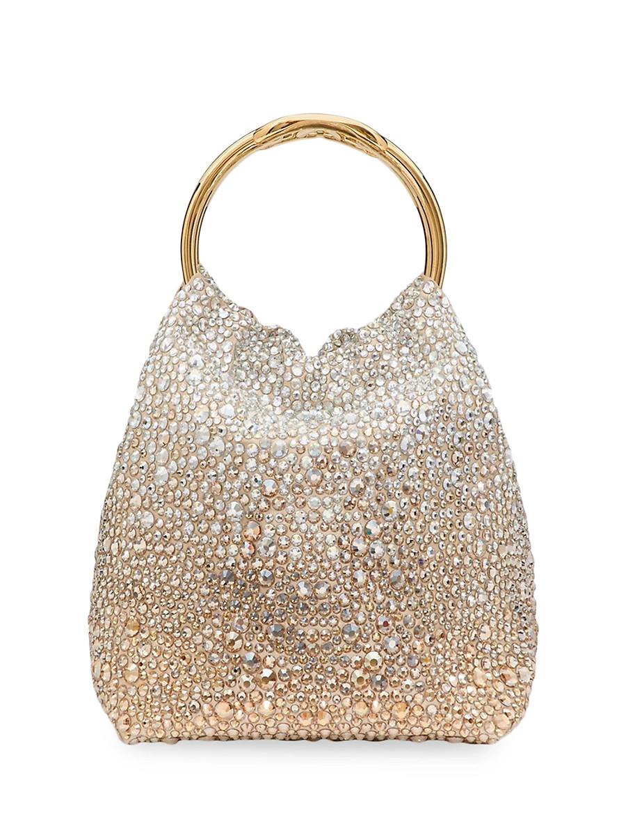 Women's Carry Secrets Small Embroidered Bucket Bag - Gold | Saks Fifth Avenue