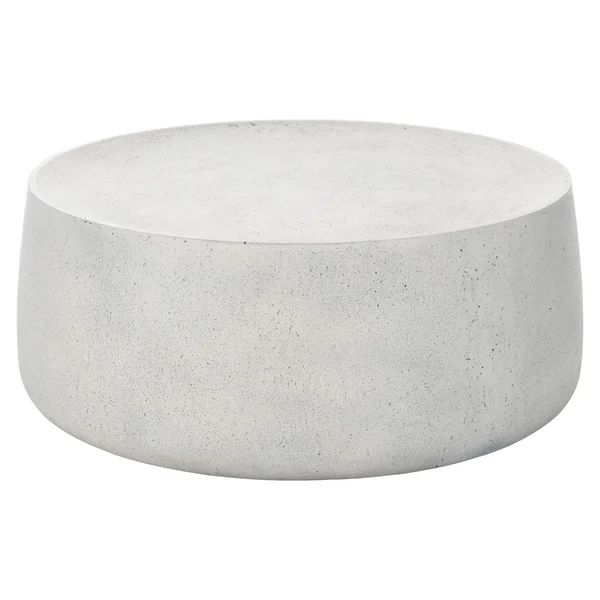 Sayle Concrete Solid 1 Coffee Table | Wayfair Professional