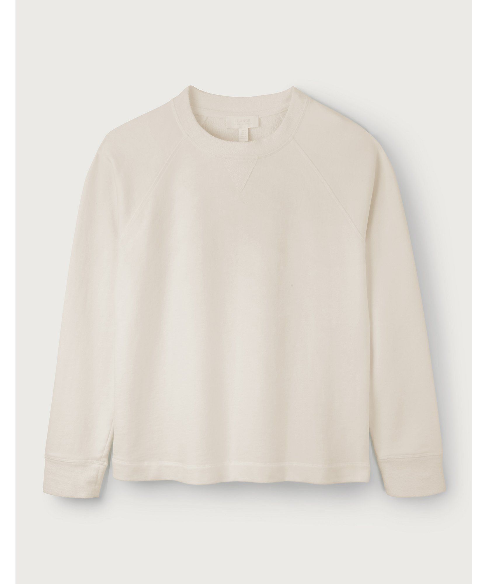 Reverse-Trim Organic-Cotton-Jersey Sweatshirt | The White Company (UK)