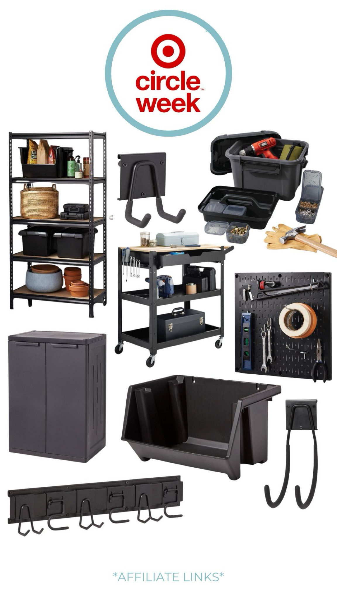 Garage organization on sale at Target

#LTKSummerSales #LTKFamily #LTKHome