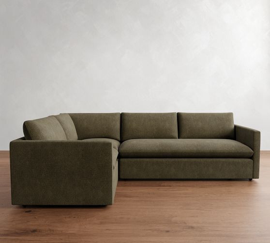 Union 3-Piece Sectional (110") | Pottery Barn (US)