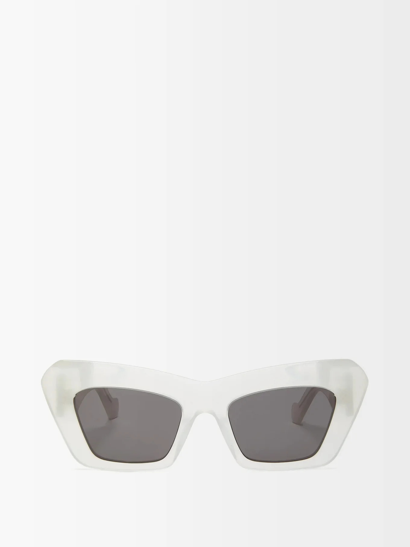 Anagram-logo cat-eye acetate sunglasses | Matches (US)