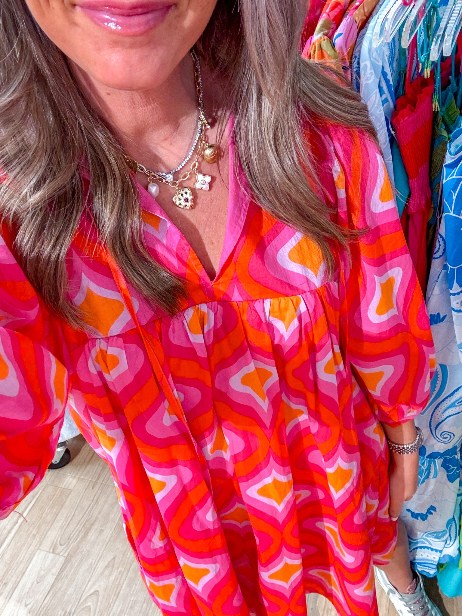 Loving this ADORABLE puff sleeve mini dress from J.Marie 🩷 / hot pink / pink / spring / spring style / mini dress / retro / babydoll dress / bump friendly / pockets / summer / J. Marie / Dillard’s 

#LTKstyletip #LTKfindsunder100

#LTKSeasonal