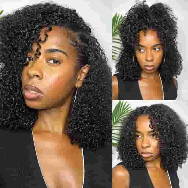 Eayon Tight Curly Crochet Human Hair Extensions Feather Crochet Hair Pre-Seperated 100% Virgin Hu... | Walmart (US)