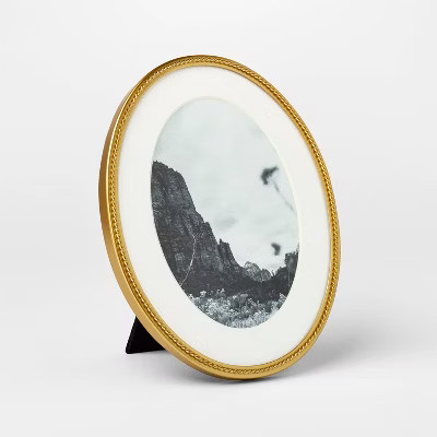 Twisted Metal Oval Picture Frame - Threshold™ designed with Studio McGee | Target