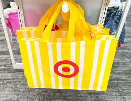 Reusable striped Target bag! 💛

#LTKGiftGuide #LTKHome #LTKFindsUnder50