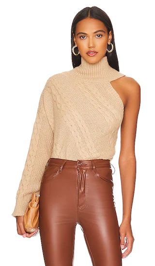 Bijou Top in Taupe | Revolve Clothing (Global)