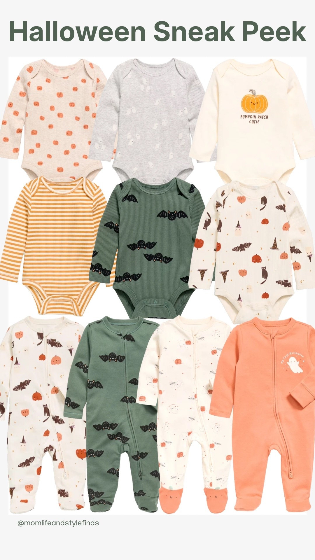 Sneak peek at baby Halloween + it’s on sale! I know it’s early but these are so cute!

#babyhalloweenoutfit #babysfirsthalloween #babyboyclothes #babygirlfashion #oldnavystyle #fall2026

#LTKSeasonal #LTKmomlife #LTKBaby