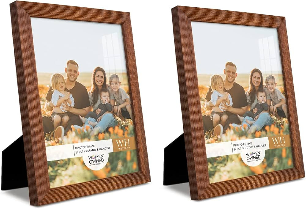 Renditions Gallery 8x10 inch Picture Frame Set of 2 High-end Modern Style, Made of Solid Wood and... | Amazon (US)