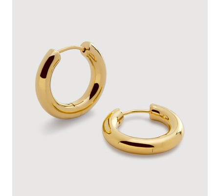 Click Small Hoop Earrings | Monica Vinader (Global)