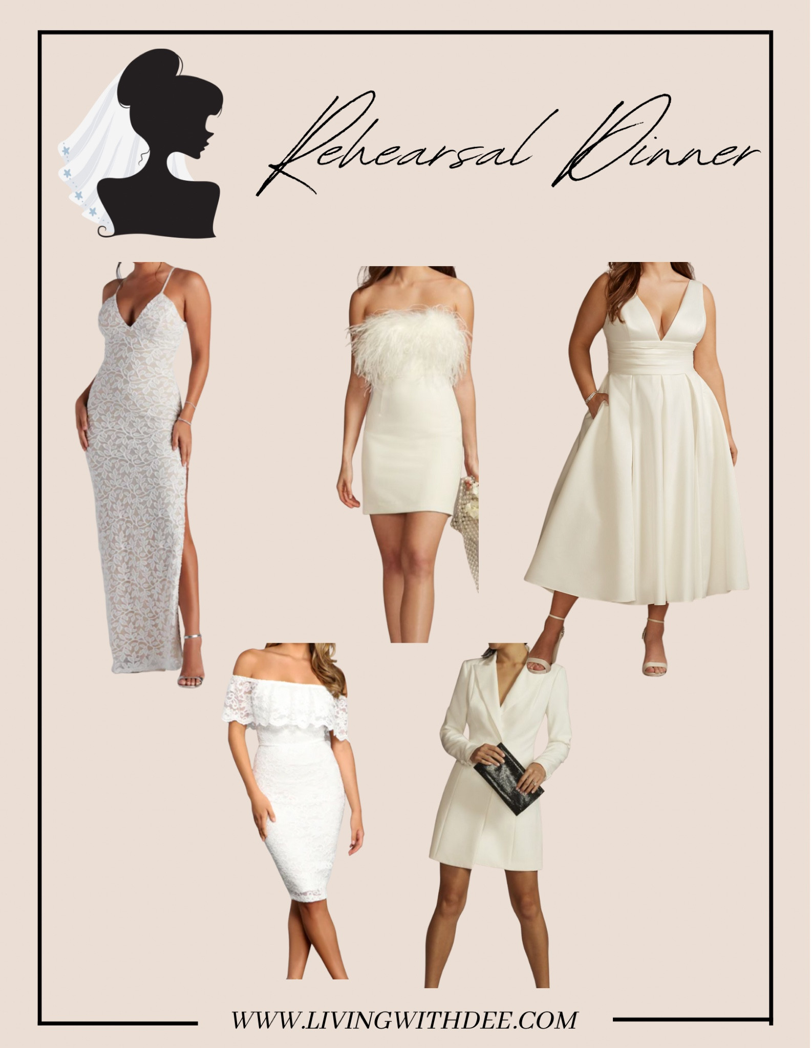 REHEARSAL DINNER


bride, bride to be, bridal, rehearsal dinner

#LTKwedding #LTKFind