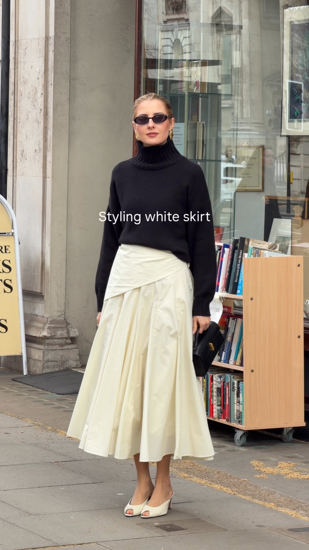 White skirt in action 

#LTKmodest #LTKuk #LTKspring