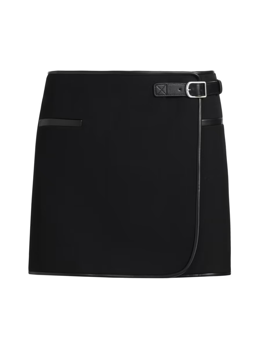Sheridan Wrap-Style Miniskirt | Saks Fifth Avenue